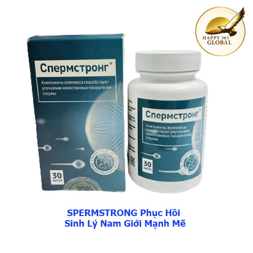 SPERMSTRONG Phục Hồi Sinh Lý Nam Giới Mạnh Mẽ